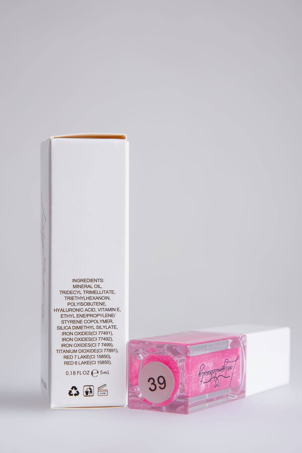 Lip Gloss - Iridescent Mint Glow