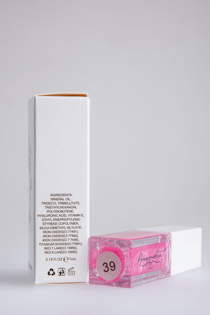 Lip Gloss - Iridescent Mint Glow